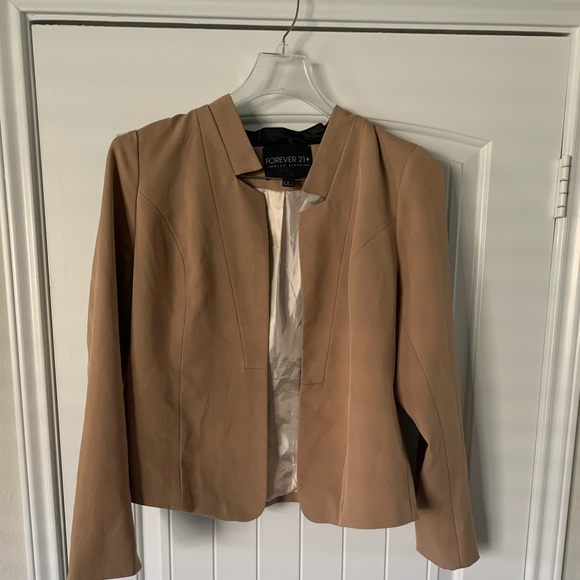 Cropped blazer - Picture 2 of 5